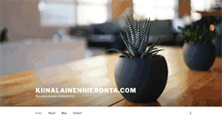 Desktop Screenshot of kiinalainenhieronta.com